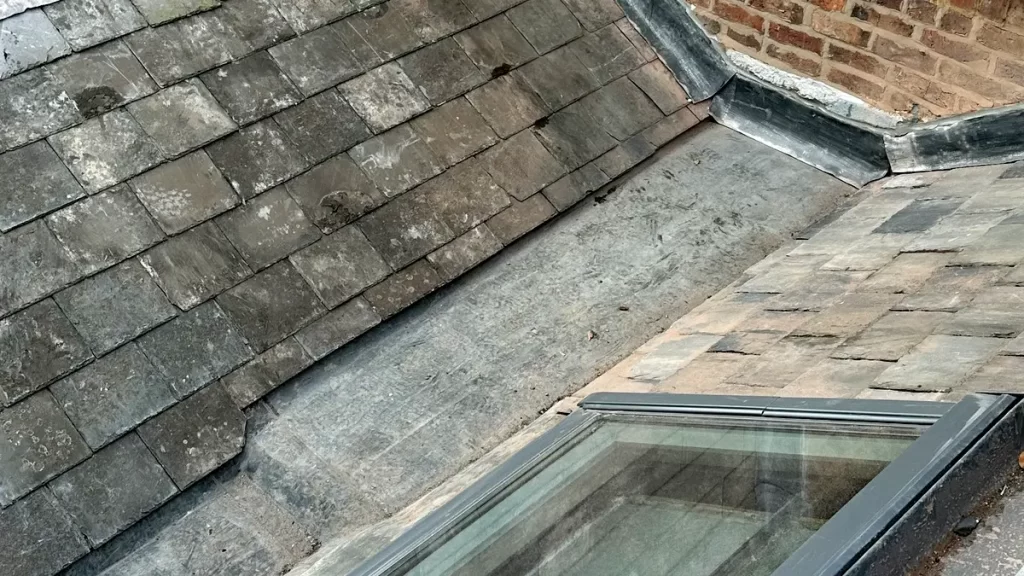 Sympathetic repair to period property roof